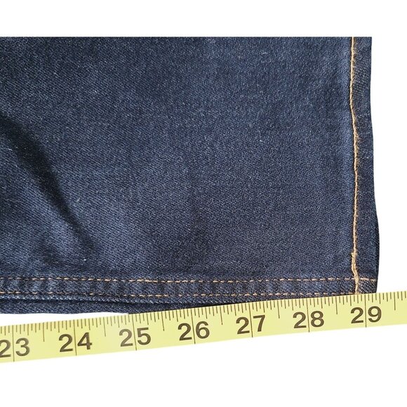 Old Navy Women's Petite Mid-Rise Dark Wash Wow Boot-Cut Jeans Size 16P NWT - Picture 9 of 9